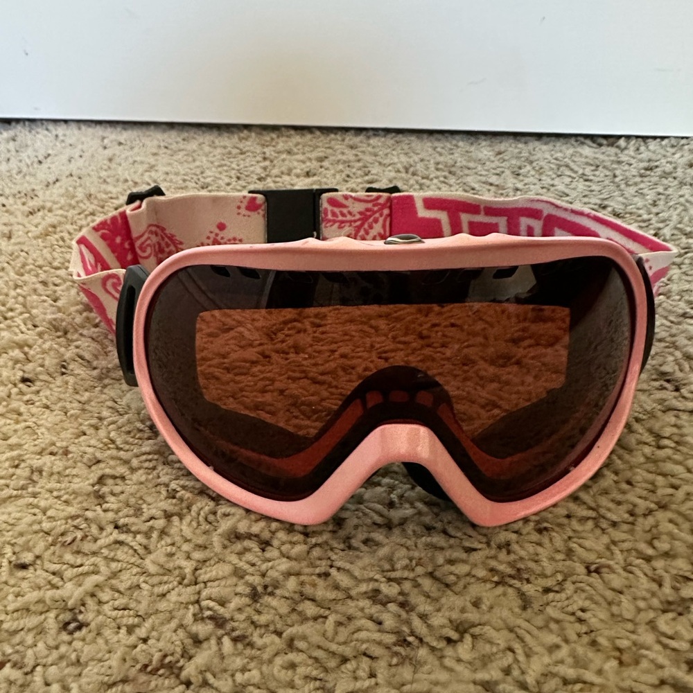 Scott pink girl’s children’s ski goggles